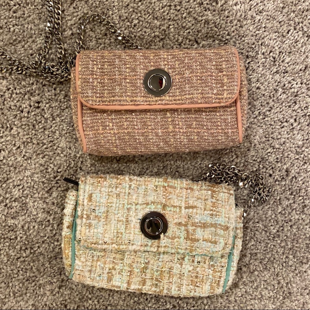 Zara tweed mini bag